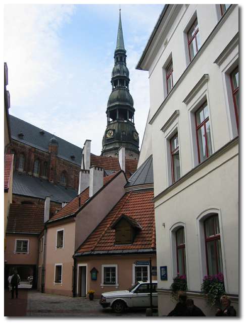 S:t Peterskyrkan med utsiktsplatformen i tornet