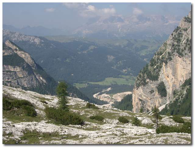 Utsikt över Valle S. Cassiano