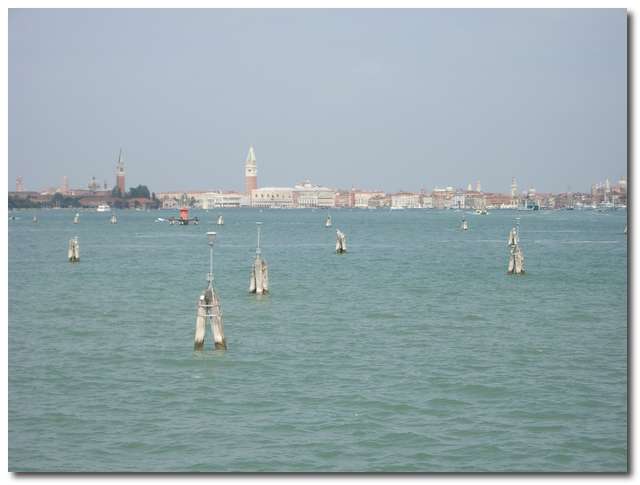 Venedig sett från Lido